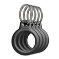 thumbnail image 1 of Belkin Secure Keychain Holder with Key Ring for AirTag 4-Pack – Black, 1 of 5