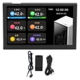 thumbnail image 2 of HD IPS Mini Screen, 5.0 Inch 800x480 Resolution IPS Full View USB PC Data Monitor with Type C PH Port, Easy Connection, Customizable Settings, Multi Features, Sturdy Construction, 2 of 7
