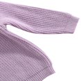 thumbnail image 4 of Toddler Boys Girls Knit Sweater Oversized Sweatshirt Fall Winter Pullover Tops, 4 of 6