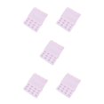 thumbnail image 2 of Baohd Extension Strap Bra Extender Buckle 3 Rows 3 Hooks Women Multicolor Lengthened Band Lingerie Replacement Intimates pink 5Set, 2 of 6