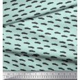 thumbnail image 3 of Soimoi Polyester Crepe Fabric Car Transport Print Sewing Fabric Yard 42 Inch Wide, 3 of 3