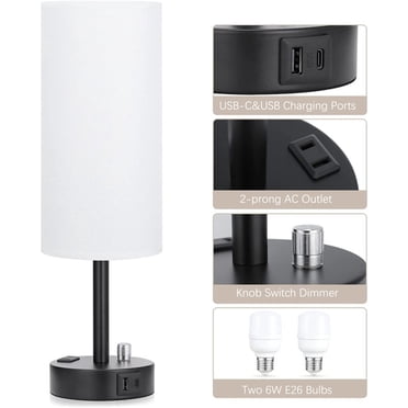 RKSTN Desk lamp for Office Home American Small Table Lamp Modern Three Gears Dimming Bedroom Bedside Table Lamps Table lamp