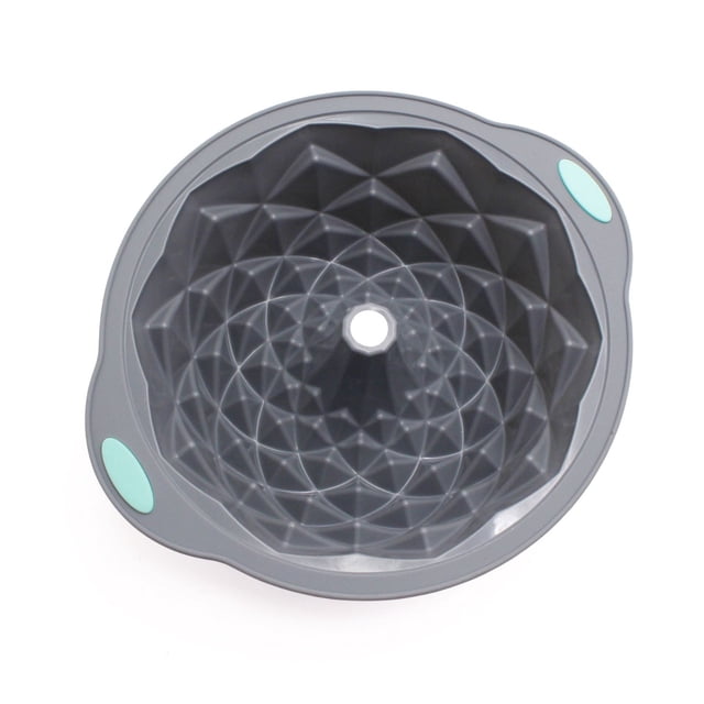 Ohufall Non-stick Silicone Fluted Cake Pan Bread Pan Baking Pan For Oven Thread Woven Baking Tray