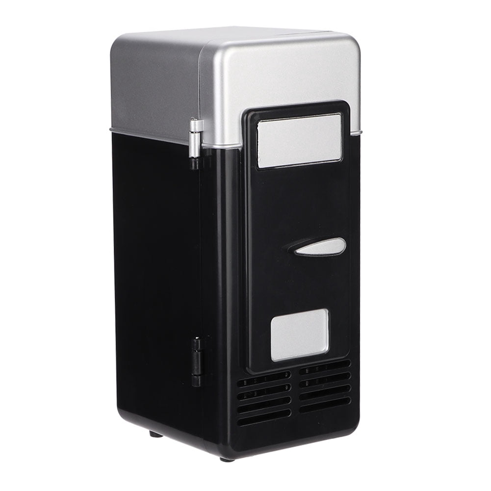 Small Refrigerator, 3.2x3.4x7.6inch Compact Refrigerator, Portable Travel Camping Car For Office