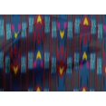 thumbnail image 4 of oneOone Coton Tissu Cambier Rayé Tissu à Coudre Imprimé Ikat BTY 56 Pouces de Large, 4 of 4