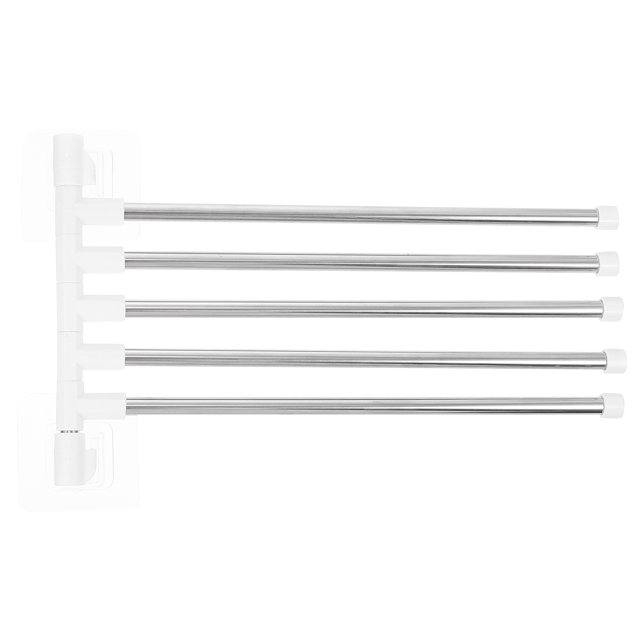 Shisuyan Scratch Resistant Towel Hanger Stainless Steel White 1 Set 10.8X6.5X2In