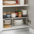 thumbnail image 3 of Étagère de Cuisine Extensible et Rétractable, Organisateur, Support de Rangement Ajustable pour Évier, Armoire, Salle de Bain, Aucun Assemblage Requis, 3 of 8