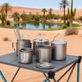thumbnail image 5 of Camping Cookware Set For Outdoor Backpacking And Picnic Adventures With Superior Heat Distribution And Durable Design, 5 of 5