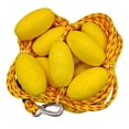 thumbnail image 4 of Lipstore 60ft Tow Rope for 1 to 6 Riders for Tubing, Water Sports with 9 Floats, with Hook Heavy Duty Boating Tow Rope, Towable Tube Red Spots, 4 of 8