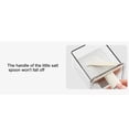 thumbnail image 4 of TopLLC Multifunctional Wall-mounted Kitchen Seasoning Box For Horizontal And Vertical Use Transparent Drawer With Spoon Sealed Seasoning Box kitchen seasoning jar, 4 of 5