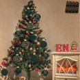 thumbnail image 1 of Feltree Christmas Decorations 16 Piece Flocked Christmas Balls Christmas Decoration SetMultiple Styles of Christmas Tree Decorations Can Also Be Used for Other Party, 1 of 8