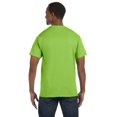 thumbnail image 3 of Hanes TAGLESS Men`s T-Shirt - Best-Seller, 5XL, Lime, 3 of 3