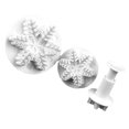 thumbnail image 3 of 3pcs Food Grade Plastic Cake Mould DIY Snowflake Shape Baking Tool Fondant Molds Embossing Die, 3 of 6