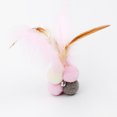 thumbnail image 3 of Bangcool Cat Chew Ball Plush Interactive Soft Cat Feather Ball Kitten Play Ball with Bell, 3 of 10
