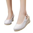 thumbnail image 3 of Women‘s Closed Toe Socialite Slingback Espadrille Wedge Sandal, 3 of 9