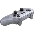 thumbnail image 3 of 8BitDo Pro 2 Bluetooth Controller for Switch/Switch OLED, PC, macOS, Android, Steam & Raspberry Pi (Gray Edition) - Open Box, 3 of 5