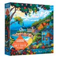 thumbnail image 2 of RoseArt - Soft Touch 1000-Piece - Whispering Waves Village - Adult Interlocking Puzzle, 2 of 5