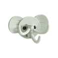 thumbnail image 2 of QTOCIO 1 Piece Elephants Shape Wall Hook Strong Adhesive Traceless Hanger Suitable For Home Kitchen Bathroom Organization Durables Material Rotating Designs Cute Decor, 2 of 4