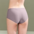 thumbnail image 4 of cfhntfmh Women's Seamless Briefs Mid Rise Seamless Full Coverage Underwear Comfort Breathable Workout Panties, 4 of 4