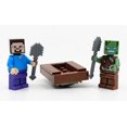 thumbnail image 2 of LEGO Minecraft: Steve with Drowned Zombie Minifigures, 2 of 4
