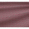 thumbnail image 5 of oneOone Viscose Jersey Fabric Chevron Flame Stitch Print Sewing Fabric BTY 60 Inch Wide, 5 of 5