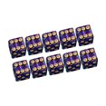 thumbnail image 3 of lionlar Acrylic Six Sided Dices Set Toys 16mm Opaque for RPG Math Teaching, 3 of 6