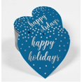 thumbnail image 2 of Inkdotpot Real Silver Foil Happy Holiday Tag Favor Hang Paper Tag 50 Pieces, 2 of 6