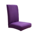 thumbnail image 2 of Sentmoon Solid Color Brushed High Elastic Chair Cover Soft And Comfortable Chair Seat Cover -proof And Dirt- Chair Slipcover Suitable For Dining Chair Wal-mart Deals, 2 of 3