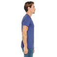 thumbnail image 3 of Bella Canvas Mens CVC Jersey Tee, XS, Heather True Royal, 3 of 3