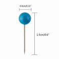 thumbnail image 4 of Almencla 600pcs Push Pins, 0.6inch Tacks Push Pins Small Size with Round, 4 of 8