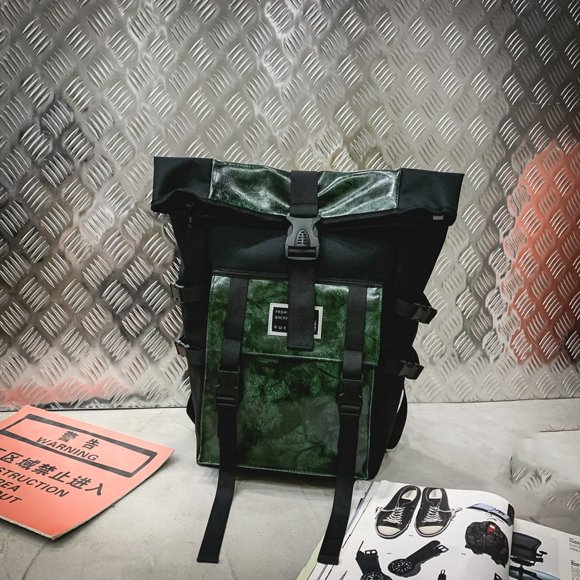 Fashion Men Female Oxford Large Capacity Bags Preppy Style Leather Backpacks
