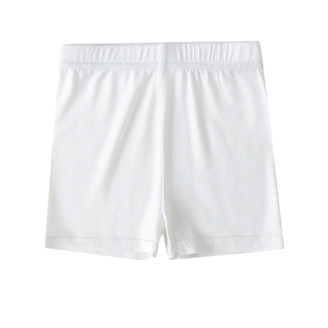 MIASHUI Girls Underwear Kids Dance Shorts Breathable Solid Color Bike Shorts for Active