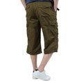 thumbnail image 5 of cllios Cargo Pantalon pour Hommes Coupe Décontractée Pantalon à Multiples Poches Pantalon de Travail Pantalon de Travail Ample Pantalon Cargo de Camping, 5 of 5