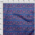 thumbnail image 2 of oneOone Polyester Lycra Fabric Leaves & Floral Block Print Fabric By Yard 56 Inch Wide, 2 of 4