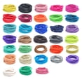 thumbnail image 5 of 10 Pcs Bandes pour Cheveux Mixtes Extensibles Ajustables Décoratives Haute Élasticité Protège-Queue de Cheval Accessoires pour Filles Enfants Rouge Vin, 5 of 5