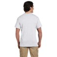 thumbnail image 2 of Jerzees T-Shirt Ras du Cou à Manches Courtes avec Poche pour Hommes DRI-POWER Active, 5X, Cendre, 2 of 3