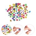 thumbnail image 3 of 100pcs Glass Dolls Eyes Decorative Simulated Eyes DIY Doll Accessories Mixed Style, 3 of 8