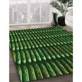 thumbnail image 3 of Ahgly Tapis d'Intérieur Lavable en Machine Carré Vert Lime Foncé, 8 Pieds Carré, 3 of 7