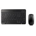 thumbnail image 1 of KIHOUT Ensemble de Clavier Sans Fil de 10 Pouces Clavier et Souris Couleur Bonbon pour Ordinateur Portable Pc, 1 of 2