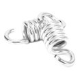 thumbnail image 1 of Crochets Pivotants Doubles, Ressort de Balançoire pour Chaise Hamac Résistant à la Corrosion Antirouille pour Balcon pour Cour pour Chaises Suspendues Hamacs Chaises Oeuf, 1 of 7