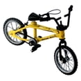 thumbnail image 2 of lionlar Mini Model for Kids Boys Riding Bike Model for home and desk Yellow, 2 of 8