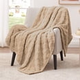 thumbnail image 4 of Lksixu Fleece Throw Blanket Winter Bed Blanket Thermal Throw Blanket Lightweight Bed Throw Breathable Soft Comfortable Machine Washable Blanket For All Season Soft Blanket for Couch Sofa Bed, 4 of 7