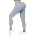 thumbnail image 2 of Leggings For Women Pockets Yoga Workout Pants M-XL, 2 of 3