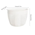 thumbnail image 3 of Naittoop Over Toilet Storage Rack Self Adhesive Toilet Shelf Bathroom Organizer Shelf Above Toilet Shelf Bathroom Storage Bathroom Shelves Over Toilet Shelf White, 3 of 6