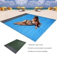 thumbnail image 1 of Maoww Tapis de Camping Anti-Humidité Anti-Déchirure Couverture de Plage Tapis de Sol Randonnée Vert Foncé et Gris, 1 of 6