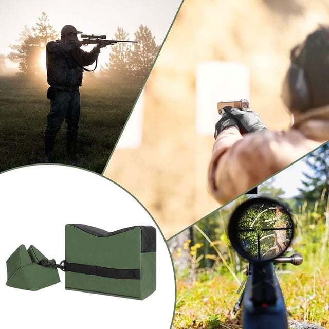 Shooting Sandbag Stabilizer for Enhanced Accuracy and Stability Durable Cloth Construction Absorption