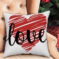 thumbnail image 1 of Cadeaux de la Saint-Valentin Housse de Coussin en Lin pour Canapé Maison, 1 of 5