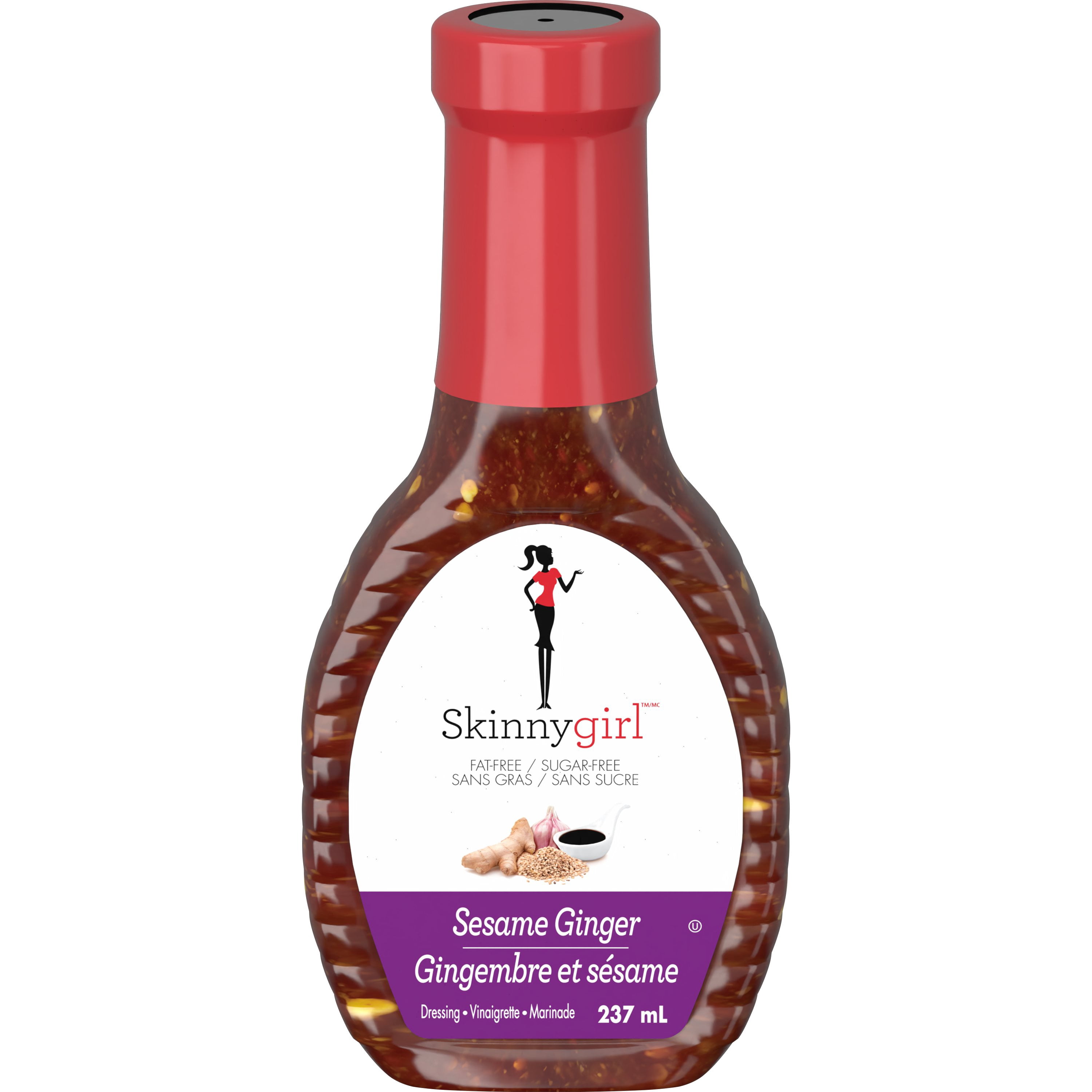 Skinnygirl, Fat-Free, Sugar-Free Sesame Ginger Salad Dressing