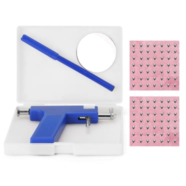 TFixol Trousse d'Outils de Perçage Corporel en Acier Inoxydable, Machine Professionnelle de Perçage d'Oreille, de Nez et du Nombril avec Clous d'Oreilles, Outils
