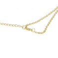 thumbnail image 4 of Gold Charm Bikini Belly Waist Lower Back Link Body Chain w/ Number 8 Pendant, 4 of 9